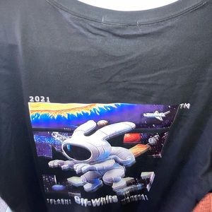 Off White Black Spaceman